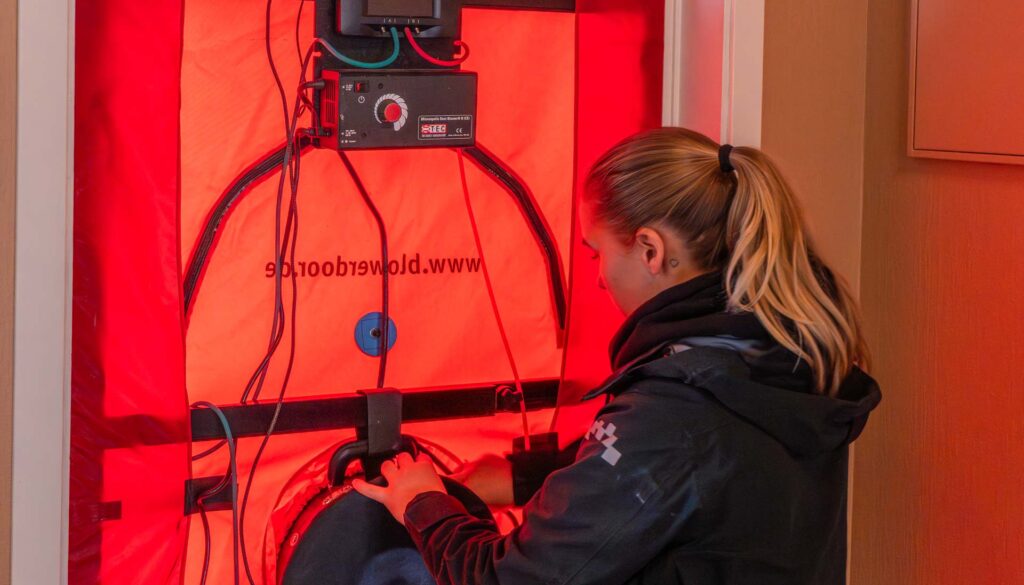 trykktesting og termografering